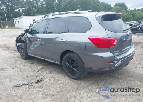 2018 Nissan Pathfinder Sl из США, поврежденный, VIN 5N1DR2MN3JC620216